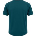 Ghassy Co. Erkek Reglan Oval Kesim Pamuk Yumuşak Dokulu Bisiklet Yaka T-Shirt - Nefti
