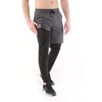 Ghassy Co. Erkek Running Compression Hızlı Kuruma Micropoly Halısaha Antrenman Gym Fitness Koşu Uzun Taytlı Şort