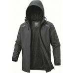 Ghassy Co.erkek Rüzgarlık/yağmurluk Outdoor Omuz Detaylı Mevsimlik Füme Spor Ceket - XL