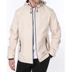 Ghassy Co. Erkek Rüzgarlık/Yağmurluk Outdoor Omuz Detaylı Mevsimlik Spor Ceket - XL - Taş
