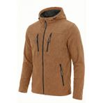 GHASSY CO. Erkek Taba Army Tactical Polar Kapüşonlu Ceket