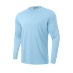 Ghassy Co. Erkek%100 Pamuklu Likralı Esnek Spor Koşu Günlük Antrenman Uzun Kollu Penye T-shirt