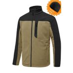 GHASSY CO. Ghassy Co. Erkek Antipilling Thermal Garnili Tam Fermuarlı Polar Ceket