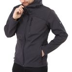 Ghassy Co. Ghassy Co.erkek Içi Polarlı Su ve Rüzgar Geçirmez Softshell Spor Mont - 905 Füme