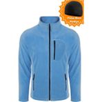 Ghassy Co. Ghassy Co.Erkek Pro Rüzgar Geçirmez 5 Cepli Outdoor Tam Fermuarlı Polar Ceket TMFR869866001 - 2XL - Açık Mavi