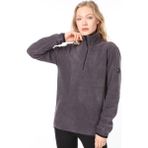 Ghassy Co. Ghassy Co Kadın Yarım Fermuarlı Sweatshirt - Füme