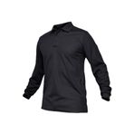 Ghassy Co. Jersey Siyah Golf Polo Gömlek Pike Performans Taktik Askeri Uzun Kollu Erkek T-shirt