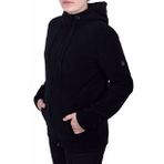 GHASSY CO.KADIN KAPŞONLU FERMUARLI POLAR SWEATSHİRT