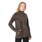 Ghassy Co. KADIN TAM FERMUARLI POLAR CEKET KOYU HAKİ1 XL