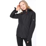 Ghassy Co. Kadın Yağmurluk Rüzgarlık Omuz Detaylı Mevsimlik Spor Ceket - XL - Siyah