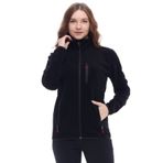 Ghassy Co. Outdoor Siyah Kadın Polar Ceket