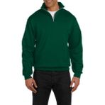 Ghassy Co. Silver Nefti Dik Yaka Yarım Fermuarlı Erkek Sweatshirt
