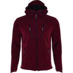 Ghassy Co. Tactical Army Erkek Polar Kapşonlu Ceket - 2XL - Bordo