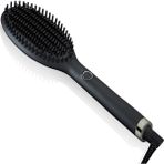 Ghd Glide - Zahmetsiz, Doğal, Düz Bir Görünüm Için Termal Saç Fırçası, Kabarmayı Yumuşatır ve Ortadan Kaldırır, Seramik Kıllar, Optimum Şekillendirme Sıcaklığı 185°C, Iyonik Teknoloji, Siyah