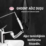 Ghdent 3 Başlıklı Manuel Ağız Duşu – Askılıklı Ağız Bakım– BPA FREE ve FDA Kriterlerine Uygun