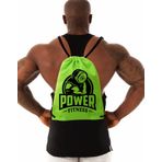 Ghedto Wear Power Fitness Gym Sack Bag Torba Büzgülü Çanta (Yeşil)