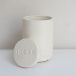 Ghogol Home Bole Tezgah Üstü Beton Şekerlik - Beyaz