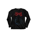 Ghost Bc Papaz Kilise Hayalet Uzun Kollu Tişört Baskılı T-Shirt Siyah