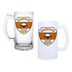 Ghostbastır Design Adanaspor Bira Bardağı 500 cc Cam Buzlu veya Buzsuz Seçenekleriyle 0803
