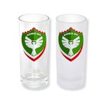 Ghostbastır Design Amedspor Rakı Bardağı Cam 200 cc Buzlu ya da Buzsuz Seçenekleriyle 0492
