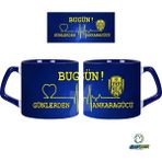 Ghostbastır Design Ankaragücü Spor Kupa Bardak | Tek Adet 0562 - 1 Adet - 250 ml