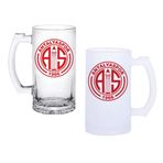 Ghostbastır Design Antalyaspor Bira Bardağı 500 cc Cam Buzlu veya Buzsuz Seçenekleriyle 095