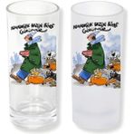 Ghostbastır Design Arkadaşlık Buzlu / Buzsuz Seçenekli Rakı Bardağı – 1 Adet Şık Sunum Bardağı 061 - 200 ml