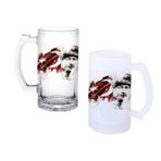 Ghostbastır Design Atatürk Bira Bardağı 500 cc Cam Buzlu veya Buzsuz Seçenekleriyle 0705