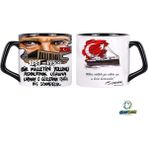 Ghostbastır Design Atatürk Kupa Bardak | Tek Adet 0624 - Renkli - 250 ml