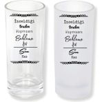 Ghostbastır Design Ayrılık Sözlü Buzlu / Buzsuz Seçenekli Rakı Bardağı – 1 Adet Şık Sunum Bardağı 063 - 200 ml