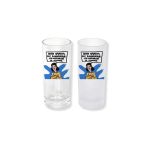 Ghostbastır Design Benim Hayatım Buzlu / Buzsuz Seçenekli Rakı Bardağı – 1 Adet Şık Sunum Bardağı 054