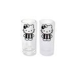 Ghostbastır Design Beşiktaş Hello Kitty Buzlu / Buzsuz Seçenekli Rakı Bardağı – 1 Adet Şık Sunum Bardağı 047