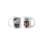 Ghostbastır Design Beşiktaş Hello Kitty Kupa Bardak | Tek Adet K070