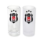 Ghostbastır Design Beşiktaş Rakı Bardağı Cam 200 cc Buzlu ya da Buzsuz Seçenekleriyle 0199