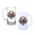 Ghostbastır Design Bira Logolu Bira Bardağı 500 cc Cam Buzlu veya Buzsuz Seçenekleriyle 1037