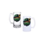 Ghostbastır Design Boston Celtics Kulplu Bira Bardağı Buzlu Veya Şeffaf Seçenekli 041