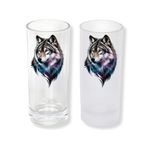 Ghostbastır Design Bozkurt Rakı Bardağı Cam 200 cc Buzlu ya da Buzsuz Seçenekleriyle 0126