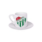 GHOSTBASTIR DESİGN Bursaspor Porselen Türk Kahvesi Fincanı