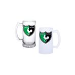 Ghostbastır Design Denizlispor Kulplu Bira Bardağı Buzlu Veya Şeffaf Seçenekli 052