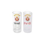 Ghostbastır Design Design Galatasaray Buzlu / Buzsuz Seçenekli Rakı Bardağı – 1 Adet Şık Sunum Bardağı 0164