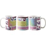 Ghostbastır Design Eğitici Periyodik Tablo Hello Kitty Kupa Bardak | Tek Adet K032 - Renkli - 330 ml