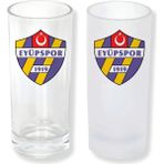Ghostbastır Design Eyüpspor Buzlu / Buzsuz Seçenekli Rakı Bardağı – 1 Adet Şık Sunum Bardağı 0175 - 200 ml