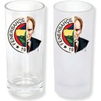 Ghostbastır Design Fenerbahçe Atatürk Buzlu / Buzsuz Seçenekli Rakı Bardağı – 1 Adet Şık Sunum Bardağı 091 - Şeffaf - 200 ml