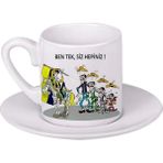 Ghostbastır Design Fenerbahçe Redkit Türk Kahvesi Fincanı 001 - 1 Adet - 0,60 ml