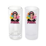Ghostbastır Design Frida Rakı Bardağı Cam 200 cc Buzlu ya da Buzsuz Seçenekleriyle 0115