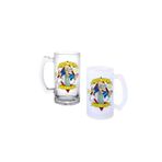 Ghostbastır Design Futurama Kulplu Bira Bardağı Buzlu Veya Şeffaf Seçenekli 073