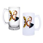 Ghostbastır Design Galatasaray Atatürk Bira Bardağı 500 cc Cam Buzlu veya Buzsuz Seçenekleriyle 0519