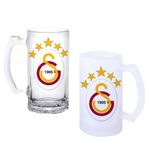Ghostbastır Design Galatasaray Bira Bardağı 500 cc Cam Buzlu veya Buzsuz Seçenekleriyle 1019