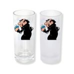 Ghostbastır Design Gargamel Rakı Bardağı Cam 200 cc Buzlu ya da Buzsuz Seçenekleriyle 0298