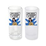 Ghostbastır Design Hayatım Yazılı Rakı Bardağı Cam 200 cc Buzlu ya da Buzsuz Seçenekleriyle 0243